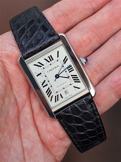 cartier tank solo xl review|cartier tank solo watch review.